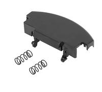 Auto-Armlehnenbezug, Verriegelungsclip, Mittelkonsole, Deckelschnapper 3B0868445 für VW Polo 2015-2018 (schwarz)