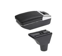 Auto-Armlehnenbox Für Dacia Für Sandero Für Logan 2 Auto Armlehne Box Lagerung Retrofit(A black line No USB)