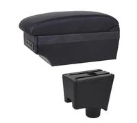 Auto-Armlehnenbox, Für Dacia, Für Sandero, Für Logan 2013 2014 2015 2016 2017 Armlehnenbox Lederarmlehne Mittelkonsolen-Aufbewahrung USB-Autozubehör-Handlaufbox