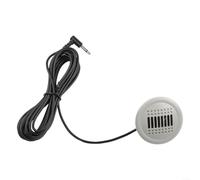 Auto-Audio-Mikrofon, 3,5-mm-Klinkenstecker für Android-Haupteinheit, kompatibel mit BMW, Mercedes, für Skoda, Multivan, graues Gehäuse, 300 cm, 7h5857155a
