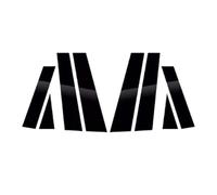 Auto Aufkleber B-Säule Protektor für Porsche Cayenne 2011-2017, Schutzaufkleber für Autotürsäulen Kratzfester Dekorative Abziehbilder