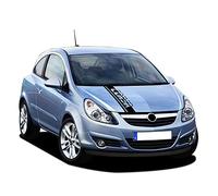 Auto Aufkleber, für Opel Corsa Astra Mokka Car Hood Sticker Protector Personalised Klebt Deko AufStyling Accessories,B