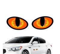Auto-Aufkleber mit reflektierenden Augen | -Nacht-Sicherheitsaufkleber, reflektierend, niedlicher Warnaufkleber - Lustige Autoaufkleber, langlebige Autoaufkleber für Auto, Fenster, Wand