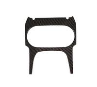 Auto AufkleberDekor Kompatibel Mit Porsche Für Cayenne 2018 2019 2020 2021-2023 Mittelkonsole Wasserbecherhalter Panel Rahmenabdeckung Zieraufkleber(Black)