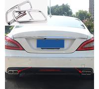 Auto Auspuffblende Auspuff Blende Edelstahl Auspuff Abdeckung FüR Glk X204/Cls W218 2012-2017 Auspuffblenden Endrohre Blenden Car Styling Externes ZubehöR