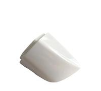 Auto Außen Türgriff Für Skoda Für Superb 2009-2015 1K8837879 Vorne Links Türgriff Schloss Zylinder Kappe Schlüssel Abdeckung Außentürgriff Auto(Weiß)