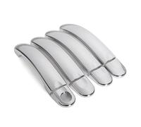 Auto Außentürgriffe Für VW Für Touran Für Caddy Für T5 Für Transporter 2003-2015 Chrom Türgriffabdeckungen Außen Zierleisten Set(Model 3)