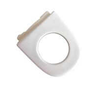 Auto außerhalb Außentürgriff Für SKODA Für Citigo Für Fabia Vorne Außen Links Türgriff Schloss Kappe Schlüssel Loch Abdeckung 6RD837879(White)