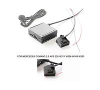 Auto AUX Kabel Mikrofon Unterstützt U Disk Bluetooth Freisprecheinrichtung Anruf Adapter für Mercedes