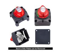 Auto Batterie Trennschalter 12V 24V Marine 200A 300A Dual Batterie Masse Schalter 2 und 3 Position Cut