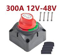 Auto Batterie Trennschalter 12V 24V Marine 200A 300A Dual Batterie Masse Schalter 3 Position Cut Off