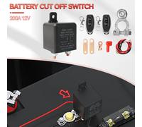 Auto-Batterie Trennschalter Schalter Satz 12V Doppelte Fernbedienung Automatisch