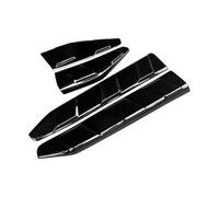 Auto Body Kit Tür Schutz Dekorative Außen Upgrade Carbon Look Zubehör ABS Für Toyota Für CHR 2018 2019 2020 2021 2022 2023 Auto-Seitenschweller(Gloss Black)