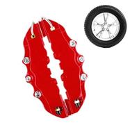 Auto-Bremssattel-Abdeckung - Bremssattel-Schutz, Kfz-Bremssystem-Modifikationswerkzeuge | Radnabendekoration, damit sich der AB-Kleber vor dem Ihres Autos verfestigt.