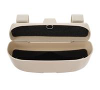 Auto Brillenhalter Sonnenblenden Clip aus Abs, Beige, 1 Stück