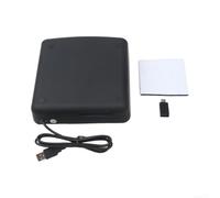 Auto-CD für Player mit USB AUX FM externes Deck für Fahrzeuge - kompaktes ABS-Design, 16 x 15,5 cm