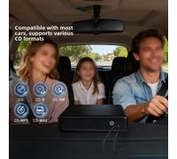 Auto CD Player extern USB AUX Kabel und FM Transmitter Tech