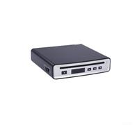 Auto-CD-Player, externer USB-AUX-Eingang, schwarz, ABS | ABS-Kunststoff, schwarzes Finish, Schlitz-Lademechanismus, Anti-Vibration, für Reisen