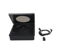 Auto-CD-Player, USB-AUX-Eingang für Android-Navigation, kompakter, externer Disc-Leser, Anti-Skip-PC-Material, 16,2 cm, schwarze Einheit