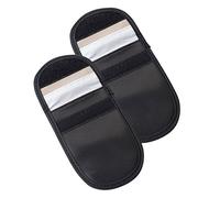 Auto Companion RFID-Schutzhülle für Autoschlüssel, Packung mit 2 Schutzhüllen gegen Abgreifen von Daten aus Keyless-Systemen im Auto Diebstahlschutz für Autoschlüssel- und Kreditkartendaten