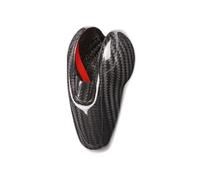 auto Dekoration Aufkleber Kompatibel Mit Porsche 718 2016 2017 2018 2019 Für Panamera 2014 2015 Dekoratives Zubehör Für Die Verkleidung Der Schaltkopfabdeckung(Black Carbon Fiber)