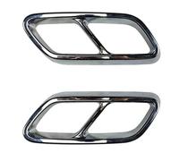 Auto Diffusor Auspuffblende Auspuffblenden Für Mercedes-Benz Für W206 C200 C260 C300 Ab 2022(Chrome)