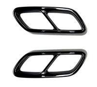 Auto Diffusor Auspuffblende Auspuffblenden Für Mercedes-Benz Für W206 C200 C260 C300 Ab 2022(Glossy Black)