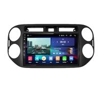 Auto Doppel Din Auto-Navigation für VW Tiguan 2010-2016 mit Bluetooth Fm Radio, Mirror Link, USB, Aux, WiFi mit Bluetooth Mirror Link Am Radio, 8 Kern 4G+64G