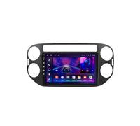 Auto Doppel Din Auto-Navigation für VW Volkswagen Tiguan 1 NF 2006-2016 mit Bluetooth Fm Radio, Mirror Link, USB, Aux, Bluetooth Unterstützt Tpms Lenkradsteuerung, 4 Kern 4G+64G