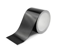 auto-Dress.de Zier-leisten Chrom-leisten Schwarz Glanz/Matt Car wrap-ping Folie 10m x 8cm Luftkanal (111M Black Matt)