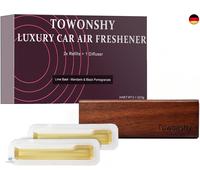 Auto Duft Kompatibel mit Rituals Parfüm, Elegante Holzhalterung Autoduft,