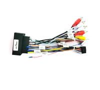 Auto Einbaurahmen Für Jeep Für Wrangler Für Cherokee Für Kompass Für Renegade 2016-2023 Auto Radio Stereo Kabelbaum Kabel Adapter MP5 Autoradio Blende(Only Cables)