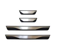 Auto Einstiegsleisten Schutz für BMW X1 U11 2023 2024, TüRschweller Schutz Leisten Schwellerleisten Interieur Ladekantenschutz Edelstahl Material, 4 Stück