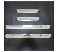 SANQIUTOU Auto Einstiegsleisten Schutz für BMW X1 U11 / X1 F48 2016-2022 2023 2024, TüRschweller Schutz Leisten Schwellerleisten Interieur Ladekantenschutz Edelstahl Material, 4 Stück