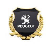 Auto Emblem Aufkleber Kompatibel mit Peugeot 308 GT 2014-2025, 3D Logo Metall Tuning Aufkleber für Fahrzeugkarosserien Kotflügel, Heckklappe, Stoßstange, Namensschild,C