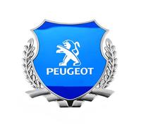 Auto Emblem Aufkleber Kompatibel mit Peugeot 308 GTI 2015-2025, 3D Logo Metall Tuning Aufkleber für Fahrzeugkarosserien Kotflügel, Heckklappe, Stoßstange, Namensschild,B