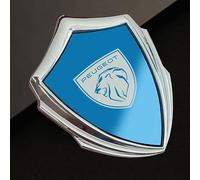 Auto Emblem für Peugeot 308 SW,Auto Front Motorhaube Kofferraum Grille Aufkleber Logo Abzeichen Badge Abziehbilder 3D Metall Auto Ersatz Tuning Zubehör,A