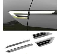 Auto Emblem für Skoda Kodiaq NS7 Auto Seitenflügel Heckklappe Logo Abzeichen 3D Aufkleber Karosserie Kofferraum Dekoration für Auto Fenster Tür