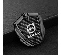 Auto Emblem für Volvo, Auto-Logo Auto Exterieur Emblem Zeichen Rahmen Aufkleber, Auto Frontklappe Trunk Autoaufkleber Körper Dekoration Zubehör,C