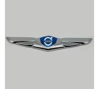 Auto Emblem, für Volvo R Design XC90 S60 XC60 V70 Front Motorhaube/Heckkoffer Abzeichen Heckklappen Logo Auto-Emblem-Aufkleber,D