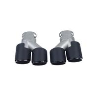Auto-Endrohre Für G20 G21 M340i G42 M240i Auspuff Edelstahl Schalldämpfer Spitze Auto Auspuff Endrohr 1 Paar Auspuffblenden (Farbe : Carbon Fiber D)