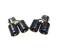 Auto-Endrohre Für G20 G21 M340i G42 M240i Auspuff Edelstahl Schalldämpfer Spitze Auto Auspuff Endrohr 1 Paar Auspuffblenden (Farbe : Carbon Fiber B)