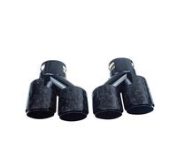 Auto-Endrohre Für G20 G21 M340i G42 M240i Auspuff Edelstahl Schalldämpfer Spitze Auto Auspuff Endrohr 1 Paar Auspuffblenden (Farbe : Carbon Fiber E)