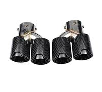 Auto-Endrohre Für G20 G21 M340i G42 M240i Auspuff Edelstahl Schalldämpfer Spitze Auto Auspuff Endrohr 1 Paar Auspuffblenden (Farbe : Carbon Fiber C)