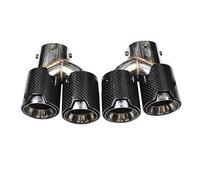 Auto-Endrohre Für G20 G21 M340i G42 M240i Auspuff Edelstahl Schalldämpfer Spitze Auto Auspuff Endrohr 1 Paar Auspuffblenden (Farbe : Carbon Fiber A)