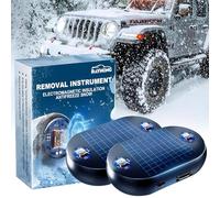 Auto Enteiser Elektrisch, 2Pcs Scheibenenteiser Auto Elektrisch, Elektromagnetischer Enteiser Auto Scheibenenteiser Auto, Auto Interferenz Antifrost Gerät Elektromagnetische Molekulare Interferenz