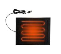 Auto Enteiser Heizmatte - Eis- und Schnee-Heizmatte für kompakte elektrische Windschutzscheibe 10x8 cm 3,94x3,15 Zoll | Antibeschlagheizung Für LKW Limousine M