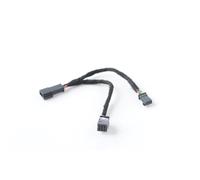 Auto Entspiegelungsspiegel Kabel 6-Pin für Regensensor Einbau kompatibel mit für Skoda für Bentley Steckverbinder Schwarz 15CM