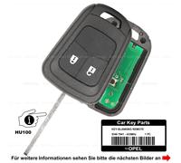 Auto Ersatz Schlüssel Gehäuse für Opel Astra J Corsa E Meriva B Insignia Zafira