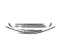Auto Fenster Dichtung Für Mercedes Für Benz C-Klasse W205 4-Türer 2015-2021 Glänzend Schwarze Dichtungsdichtung Autotür Türdichtung